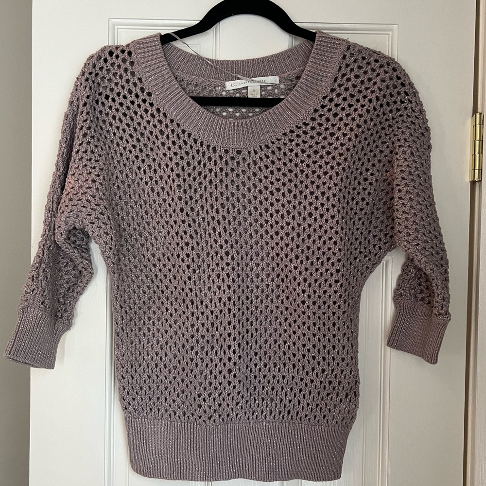 Lauren Conrad Lilac Knit Sweater